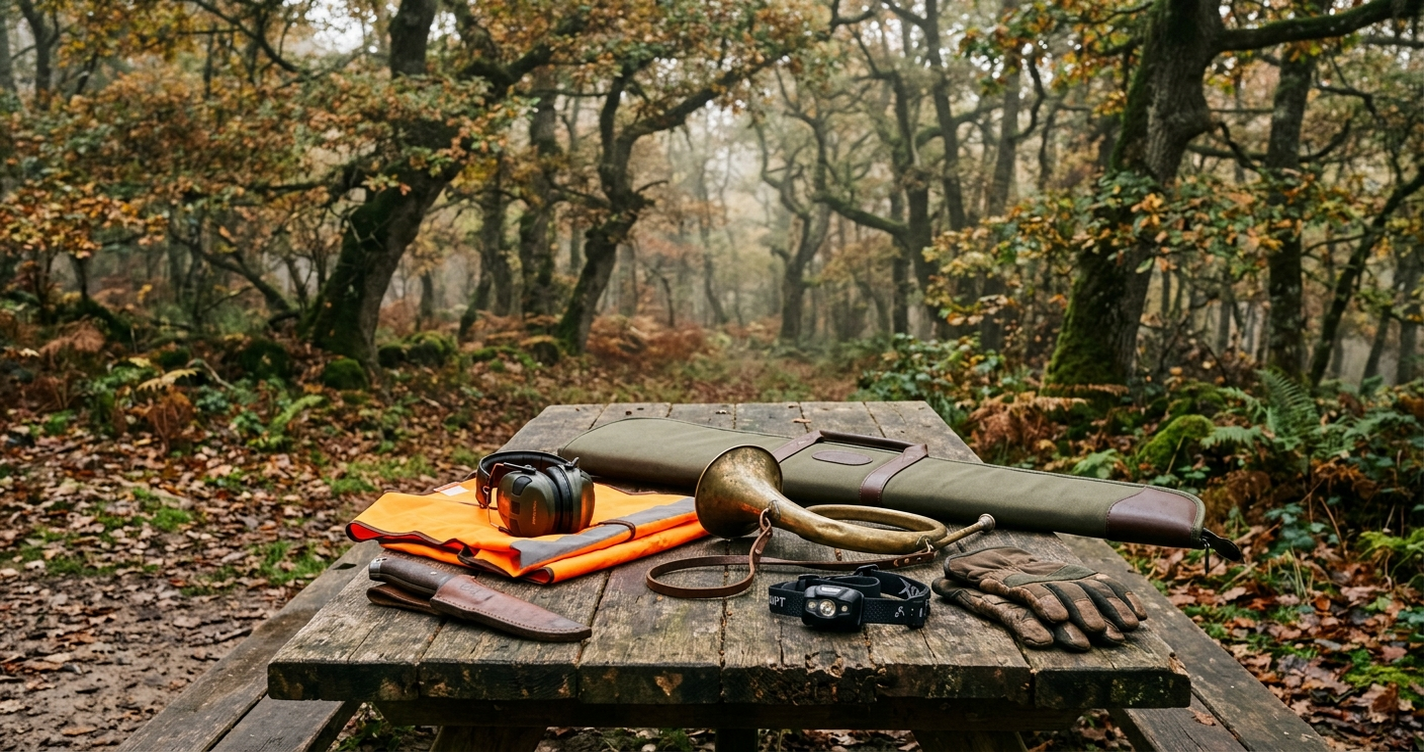 Matériel de chasse battue : la checklist par rôle